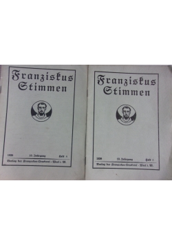 Franziskus Stimmen. Heft 4-5, 1926 r.