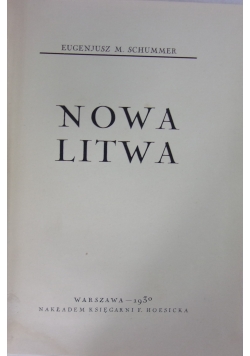 Nowa Litwa,1930r