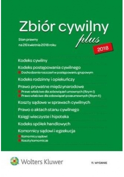 Zbiór cywilny PLUS 2018 w.11