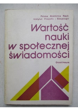Wartość nauki w społecznej świadomości
