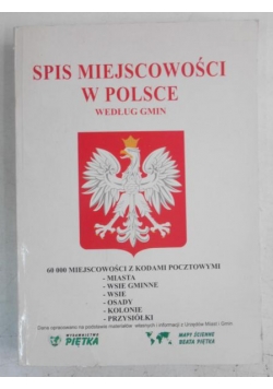 Spis miejscowości w Polsce według gmin