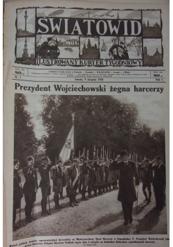 Światowid. Ilustrowany kuryer tygodniowy, nr 1-21, 1924 r.