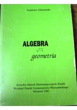 Algebra geometria