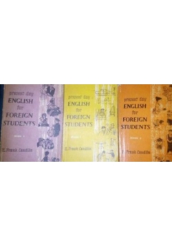 English for foreign students, zestaw 3 książek