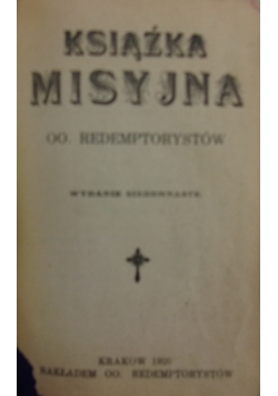 Książka Misyjna