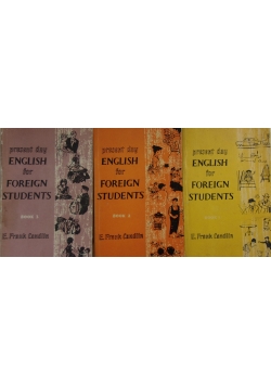 Present day English for Foregin Students,  zestaw 3 książek