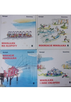 Goscnny - Mkołajek nne chłopak / Wakacje Mkołajka / Rekreacje Mkołajka / Mkołajek ma kłopoty