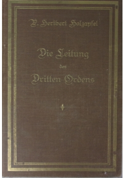 Die Leitung des Dritten Ordens ,1925r.