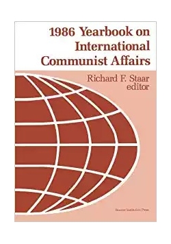 1986 Yearbook on International Communist Affairs Staar