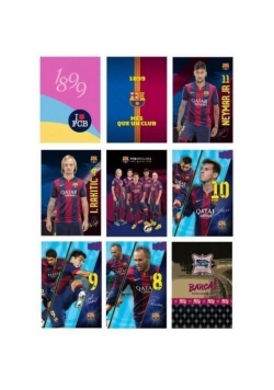 Zeszyt Marmar A5/40K kratka FC Barcelona (10szt)