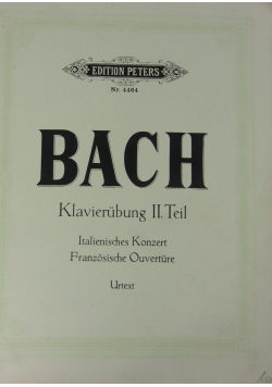 Bach klavierbüchlein II teil