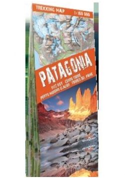Trekking map Patagonia 1: 160 000 mapa