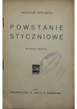 Powstanie styczniowe 1925 r.