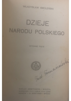 Dzieje narodu Polskiego,1919 r.