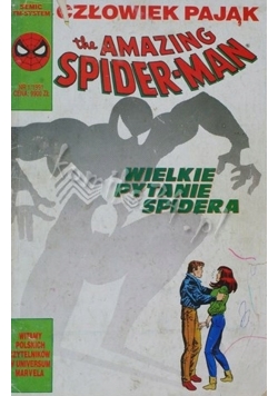 Człowiek pająk The Amazing Spider  Man Nr 1 Wielkie pytanie spidera