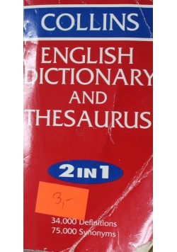 English Dictionary and Thesaurus