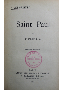 Saint Paul 1925 r.