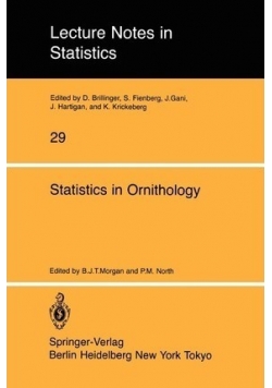 Statistics in Ornithology 29