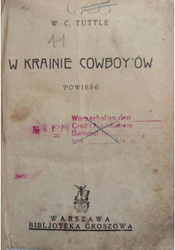 W krainie cowboyów 1929 r.