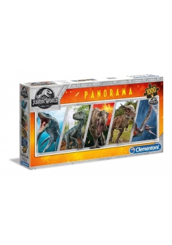 Puzzle 1000 Panorama Jurassic World