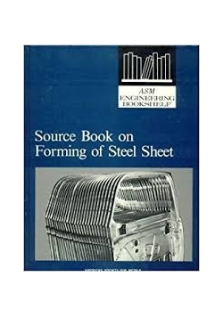 Source book on forming of steel sheet
