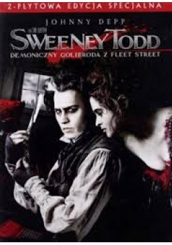 Sweeney Todd 2 płyty DVD