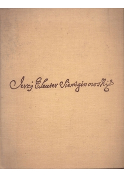 Jerzy Eleuter Siemiginowski malarz polskiego baroku