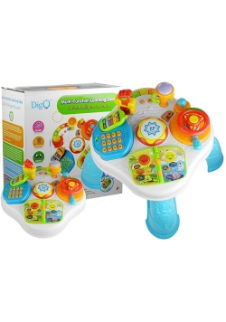 Stolik edukacyjny Gra 5w1