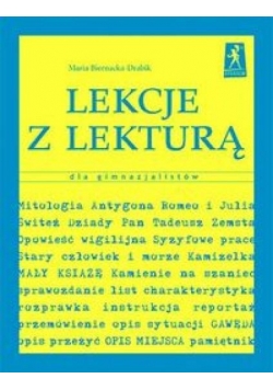 Lekcje z lekturą dla gimnazjalistów