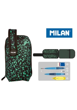 Multipiórnik Milan owalny mini z 1 piórnikiem Texture