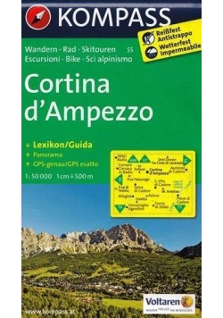 Cortina D'Ampezzo 1:50 000 Kompass