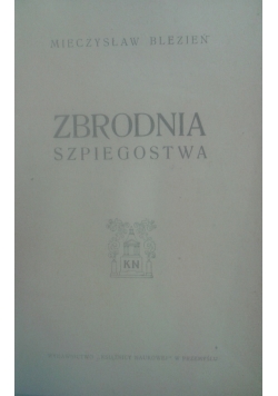 Zbodnia szpiegostwa