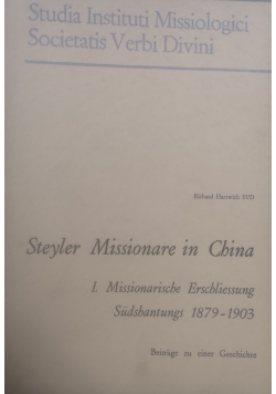 Steyler Missionare in China