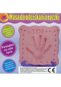 Masa do robienia odcisków rączek