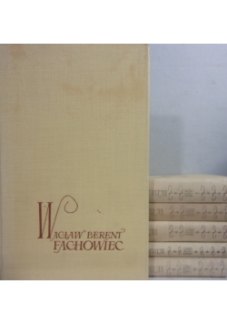 Wacław Berent, zestaw 6  książek