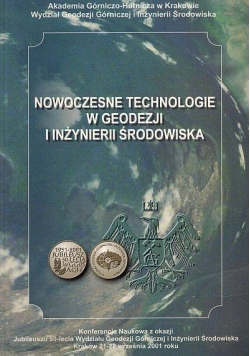 Nowoczesne technologie w geodezji i inżynierii