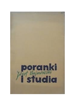 Poranki i studia, +autograf