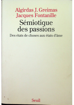 Seiotique des passions