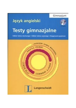 Testy gimnazjalne język angielski + CD