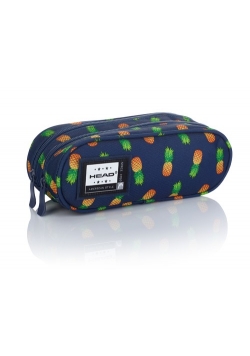 Saszetka piórnik na dwa zamki XL HD-253 Head