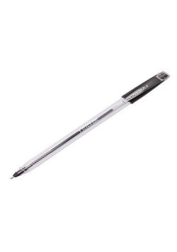Długopis Trio DC Clear czarny (50szt) UNI-MAX