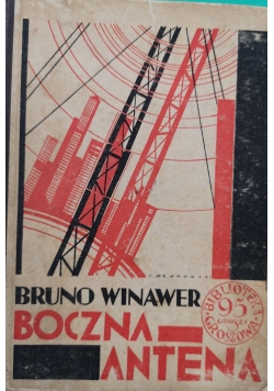 Boczna antena, ok.1928 r.