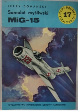 Samolot myśliwski MiG-15