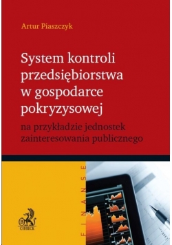 System kontroli przedsiębiorstwa w gospodarce pokryzysowej