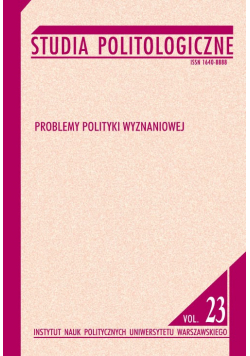 Studia politologiczne vol 23 Problemy polityki wyznaniowej