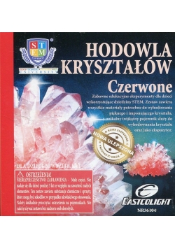 Hodowla kryształów czerwone