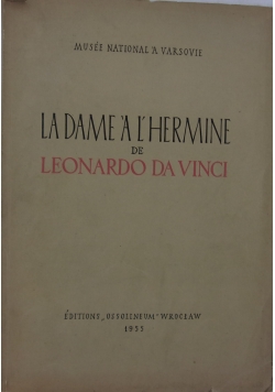 La dame a l'hermine de Leonardo da Vinci