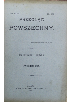Przegląd powszechny Nr 136 1895 r