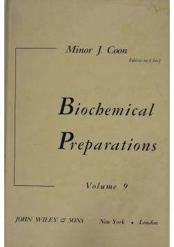 Biochemical Preparations