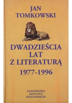 Dwadzieścia lat z literaturą 1977 1996